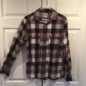 Mossimo Flannel. Gray. Medium.